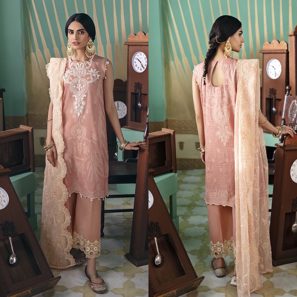 Pakistani Unstitched Suit - Picture 5 of 5